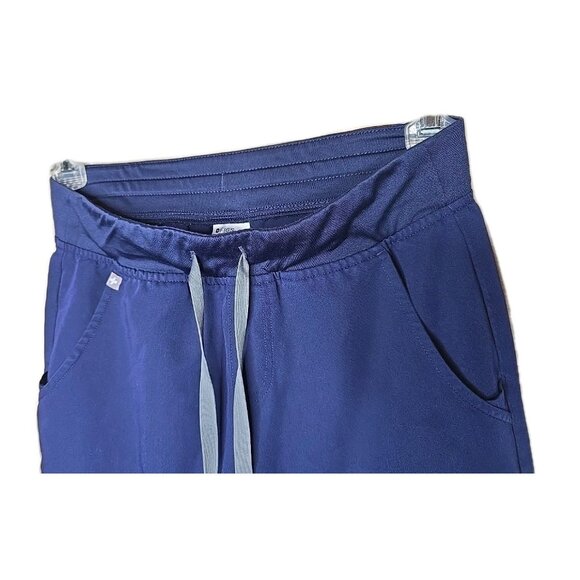 FIGS Technical Collection Womens Zamora Jogger Navy Blue Scrub Pants Size Small - Picture 2 of 8